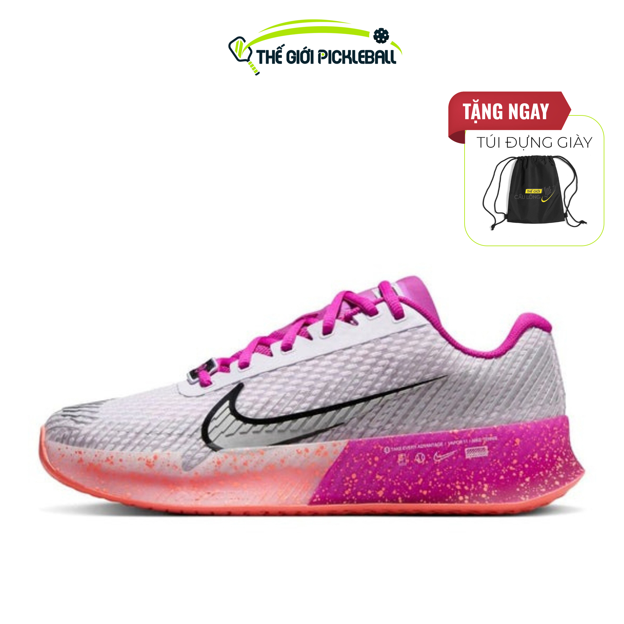 Giay Pickleball Nike Court Vapor 11 HC Premium 2