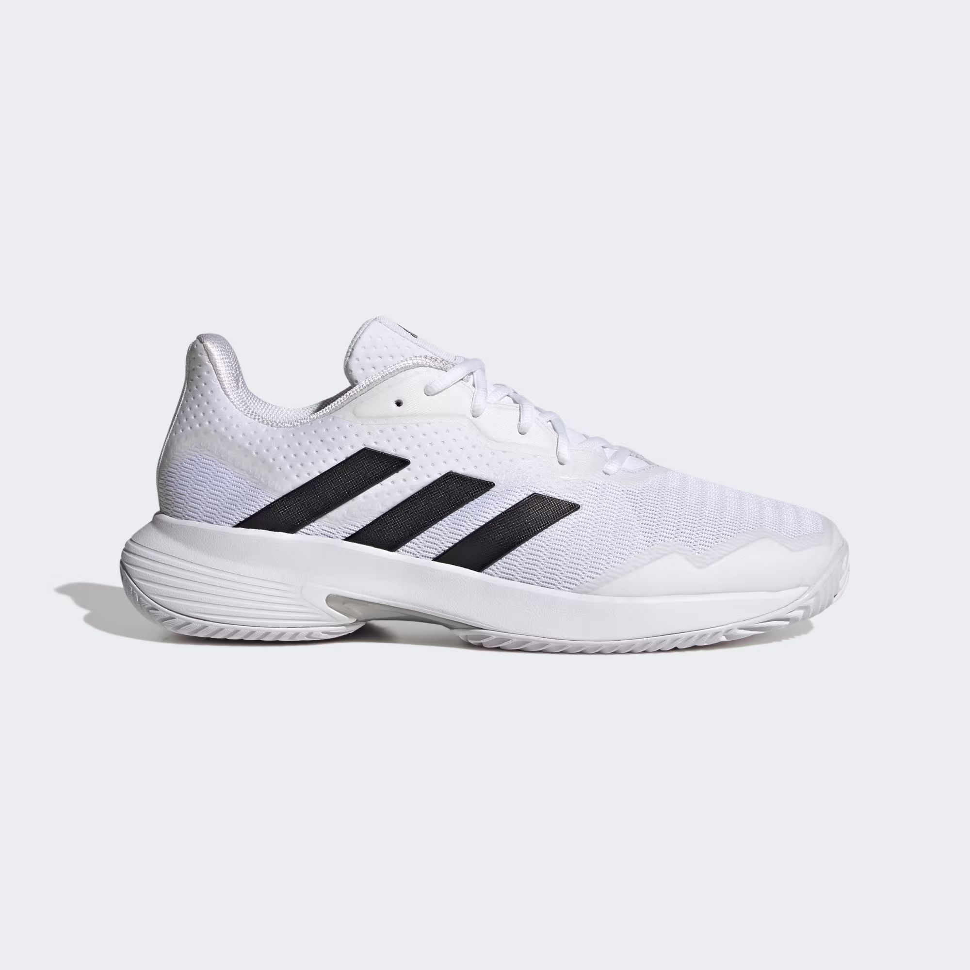 Giày Pickleball Adidas CourtJam Control White Black ID1538