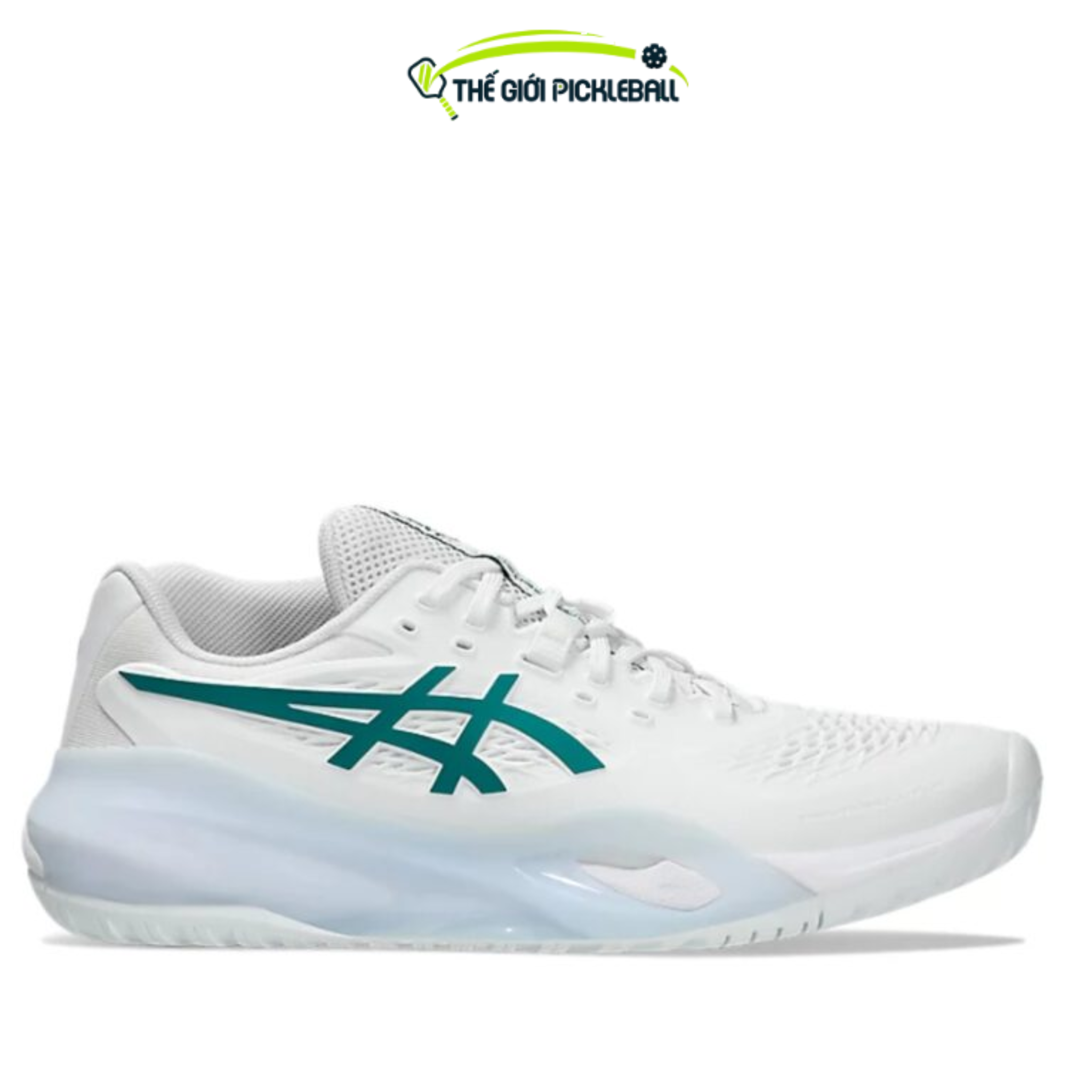 Giày Asics Gel-Resolution X ‘White Pitch Green’ 1041A481-102