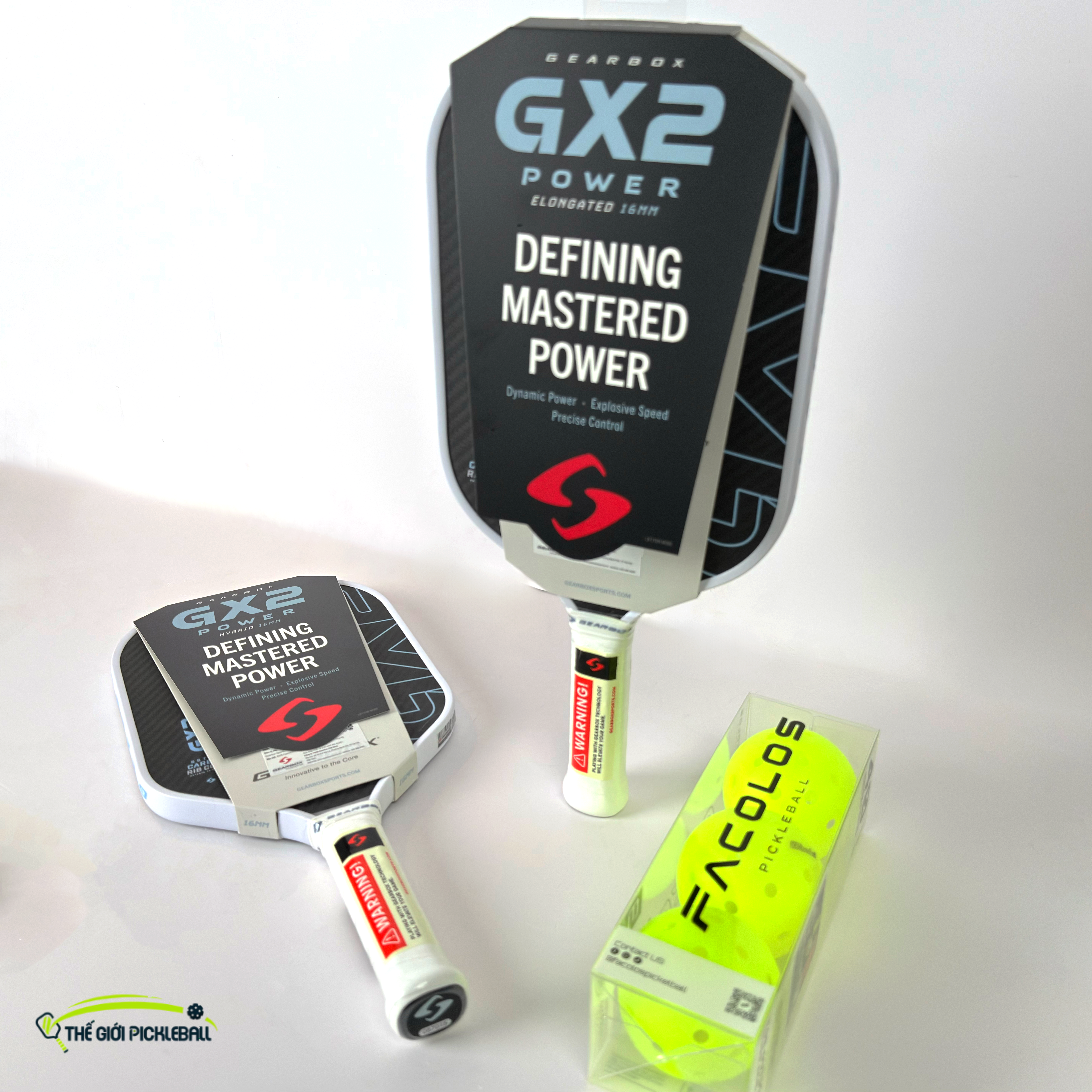 Vợt Pickleball GearBox GX2 Power Elongate Limited Edition 5 Vợt Pickleball GearBox GX2 Power Elongate Limited Edition - Ảnh 5