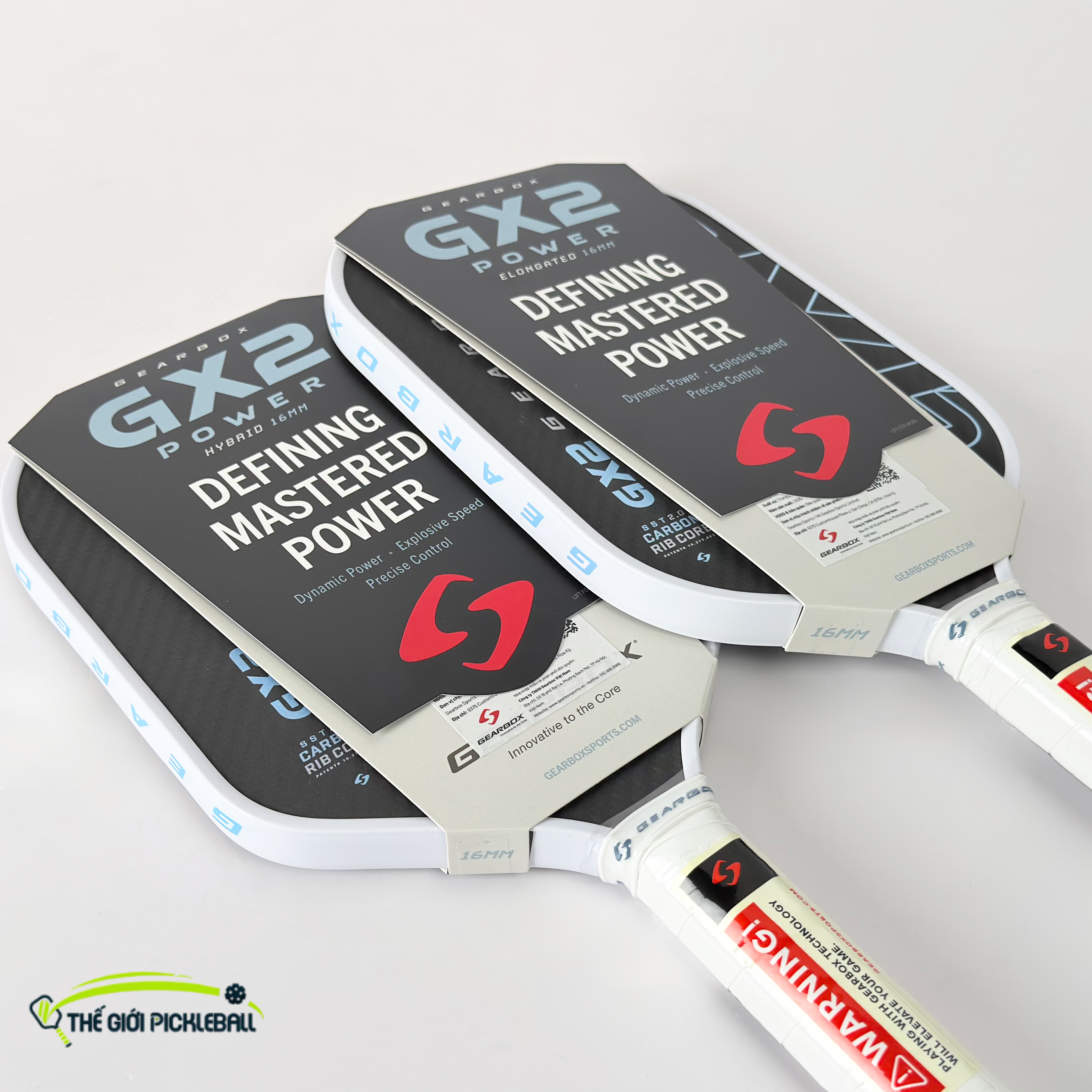 Vợt Pickleball GearBox GX2 Power Elongate Limited Edition 7 Vợt Pickleball GearBox GX2 Power Elongate Limited Edition - Ảnh 7