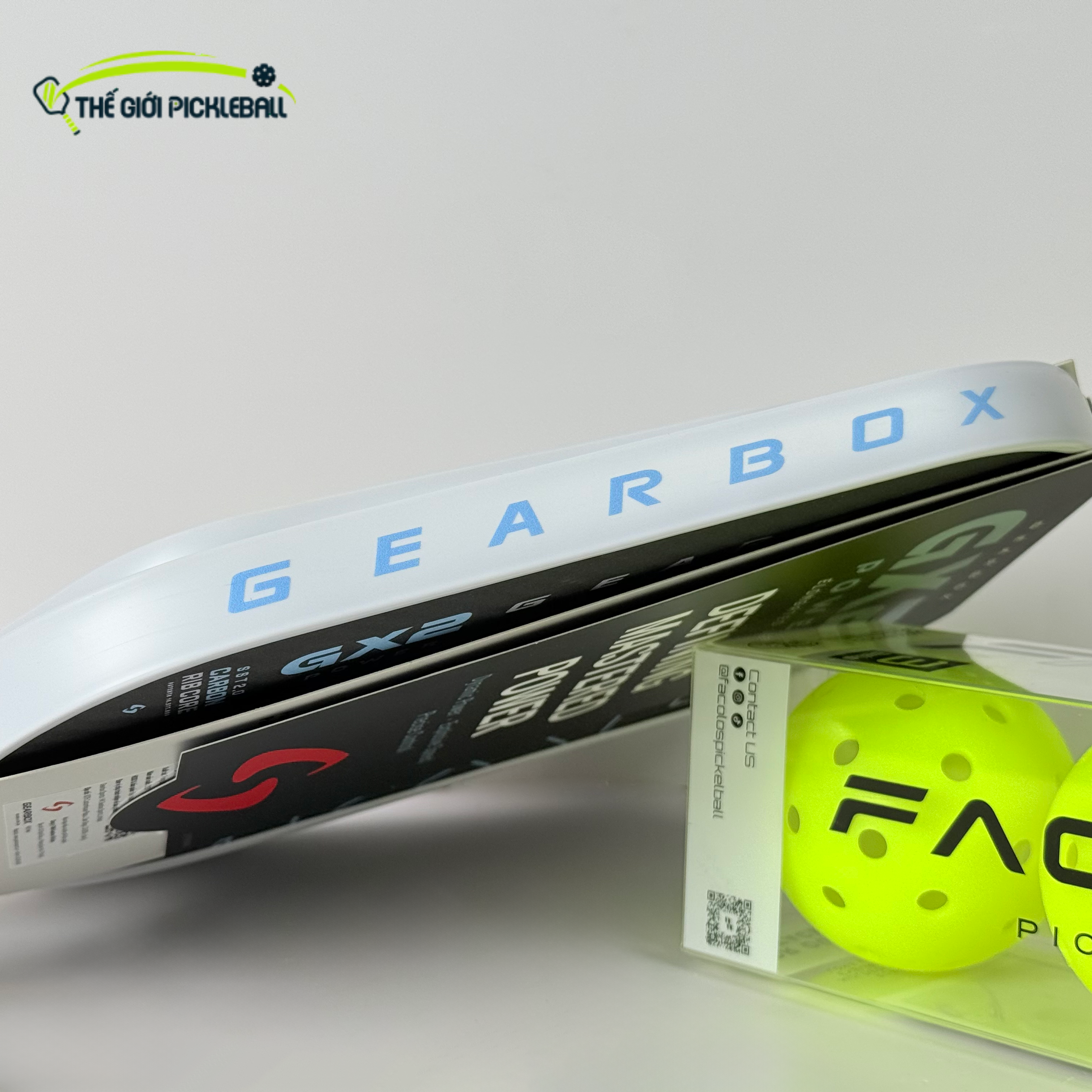 Vợt Pickleball GearBox GX2 Power Elongate Limited Edition 6 Vợt Pickleball GearBox GX2 Power Elongate Limited Edition - Ảnh 6