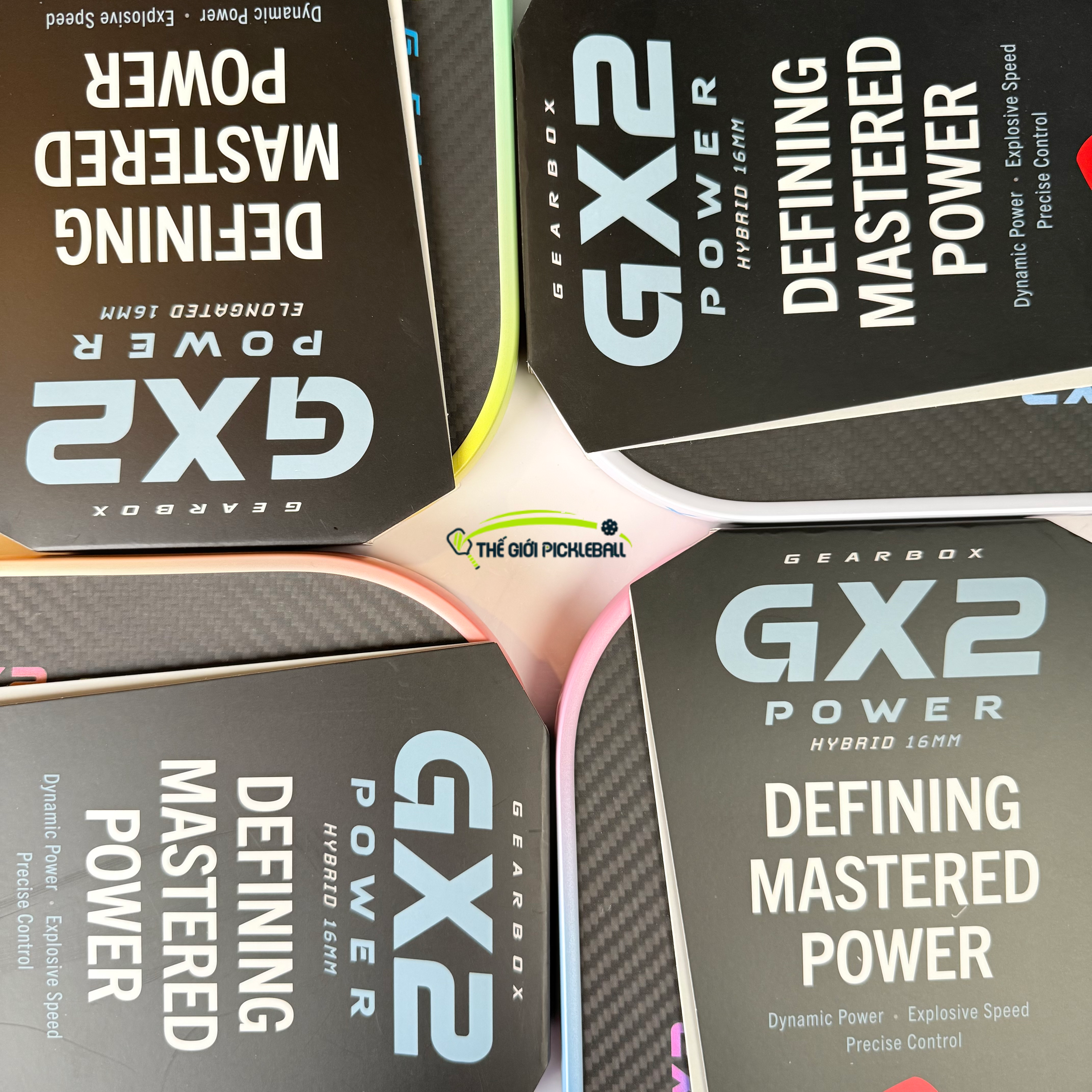 Vợt Pickleball GearBox GX2 Power Elongate Limited Edition 4 Vợt Pickleball GearBox GX2 Power Elongate Limited Edition - Ảnh 4