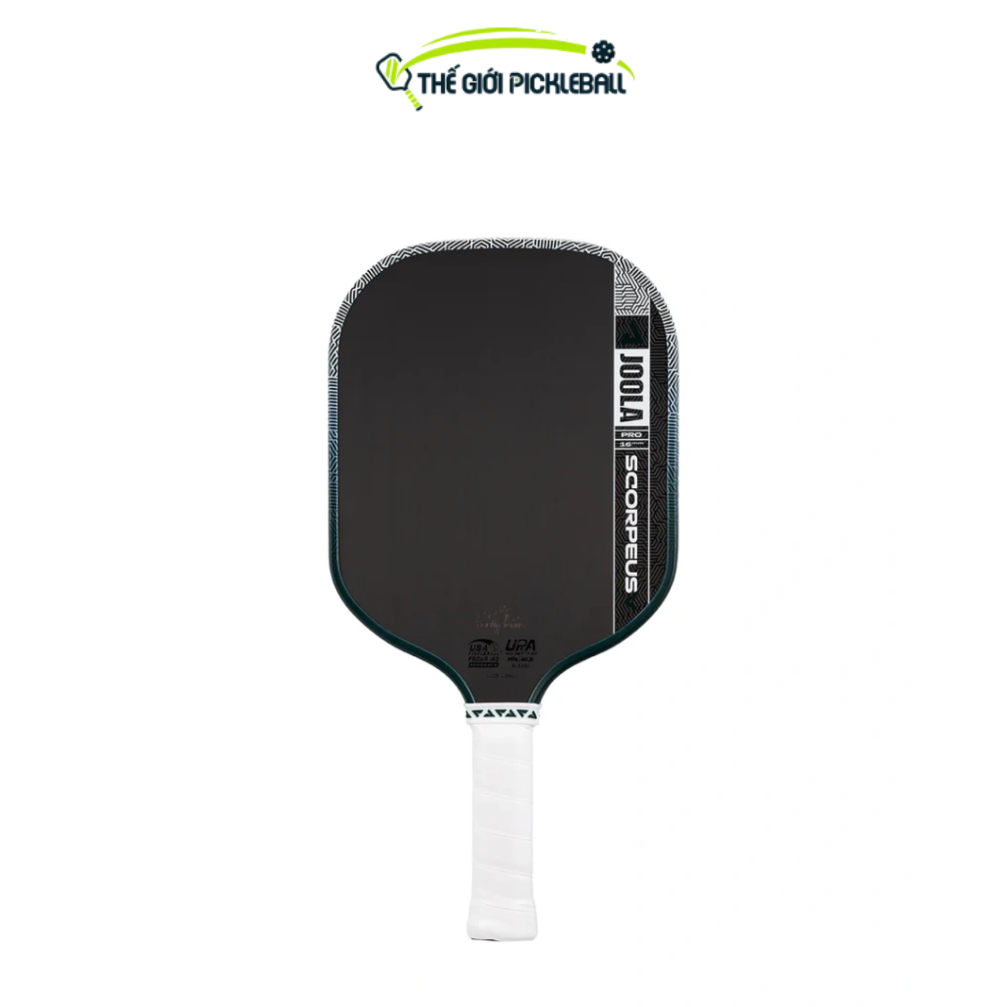 Vợt Pickleball Joola Pro V/Gen 5 Scorpeus Collin Johns Club Green 16mm