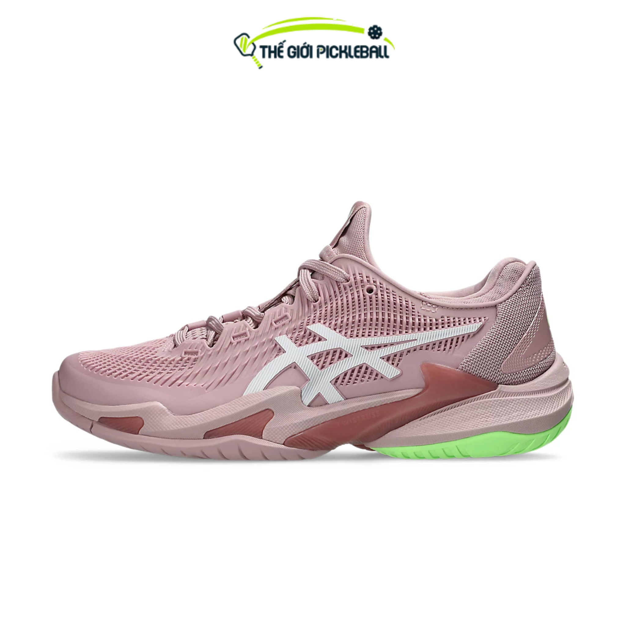 Giày Pickleball Asics Court FF3 MORGANITE/WHITE 1042A220-701